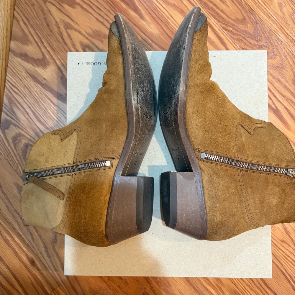 Golden Goose Young Western Boots, Cognac - Picture 7 of 15